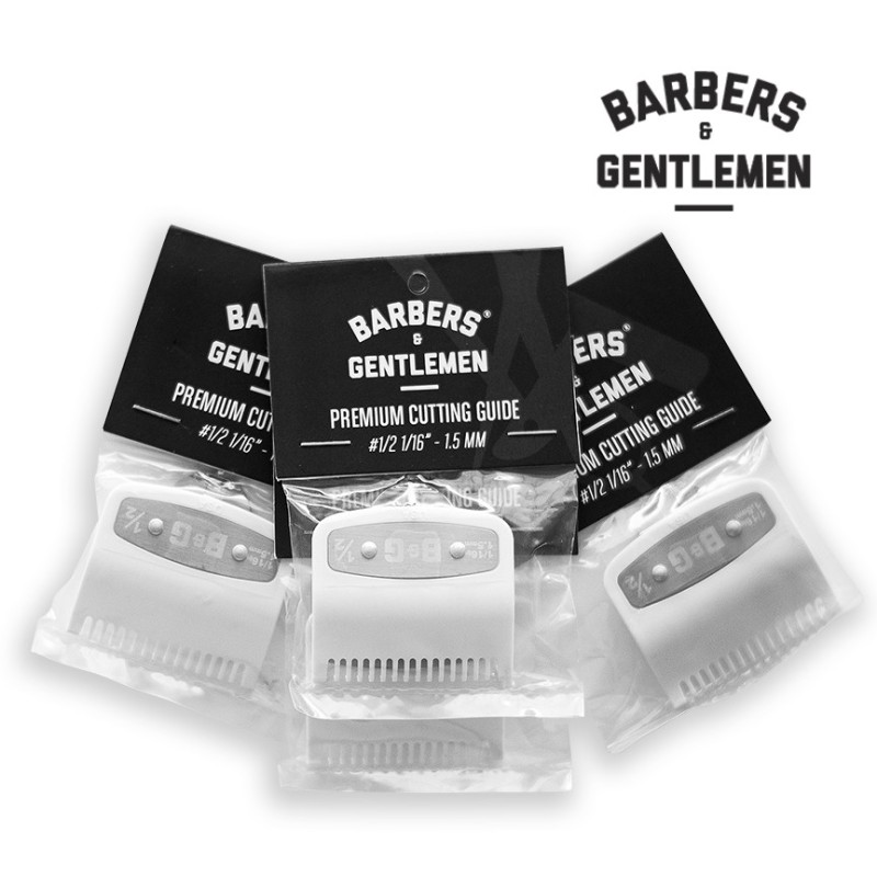 PREMIUM METAL COMB Nº0 1.5 MM BARBERS & GENTLEMEN
