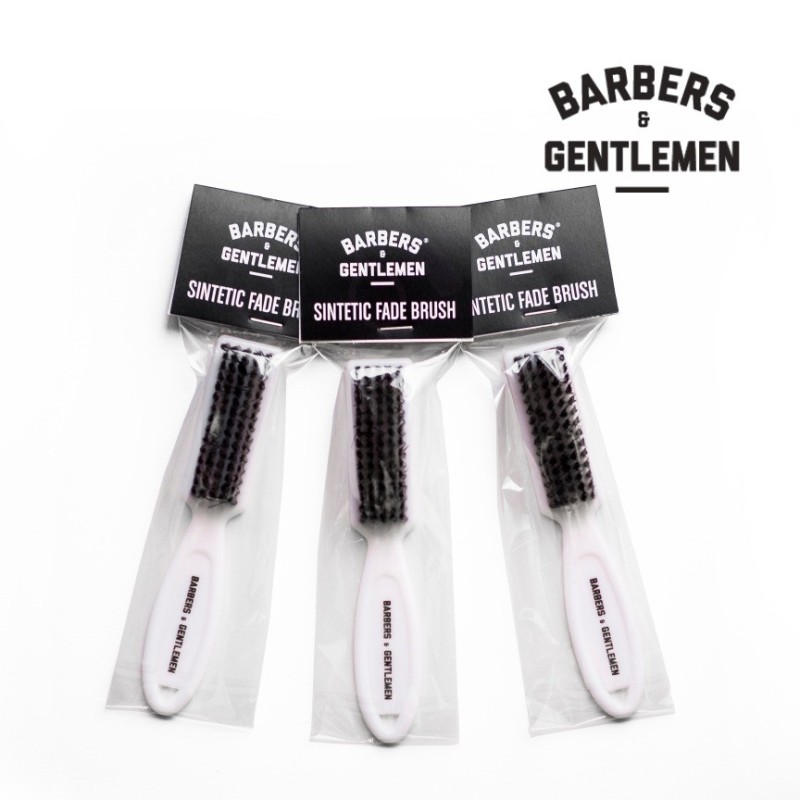 BARBERS & GENTLEMEN FADE WHITE BRUSH