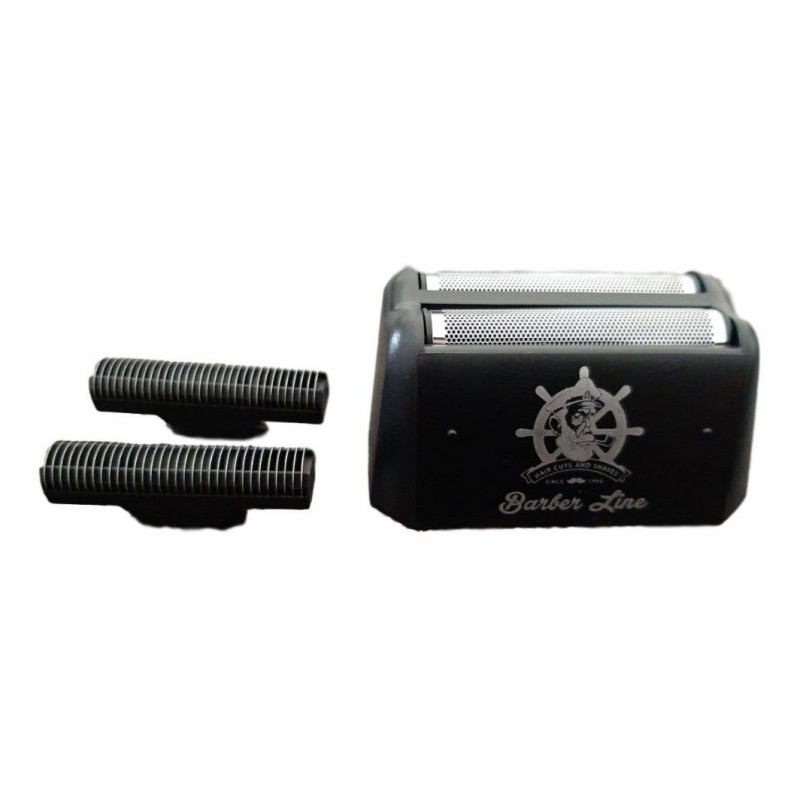 CABEZAL AFEITADORA GRIS BUCANERO BARBER LINE