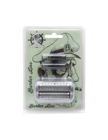 CABEZAL AFEITADORA GRIS BUCANERO BARBER LINE