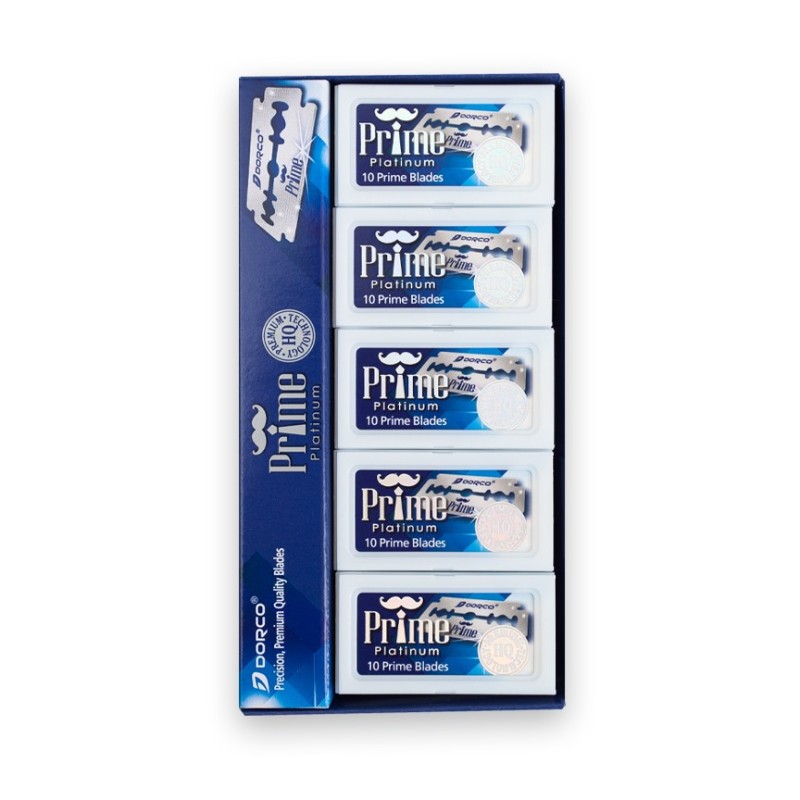 CUCHILLAS DORCO PRIME PLATINUM PREMIUM 60HOJAS !!NUEVO!!!