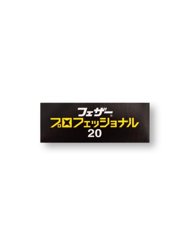 CAJA 20 CUACHILLAS PROFESIONAL BLADES FEATHER