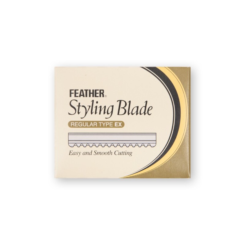 HOJA RECAMBIO NAVAJA STYLING BLADE EX 10unid  FEATHER