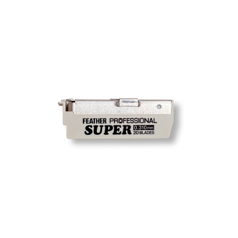 CAJA 20 CUACHILLAS SUPER PROFESIONAL FEATHER