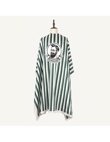 CAPA BARBERSHOP RAYAS VERDES CON VELCRO