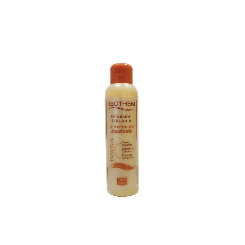 LECHE CORPORAL ZANAHORIAS KEOTHEM 500ML CON FILTRO