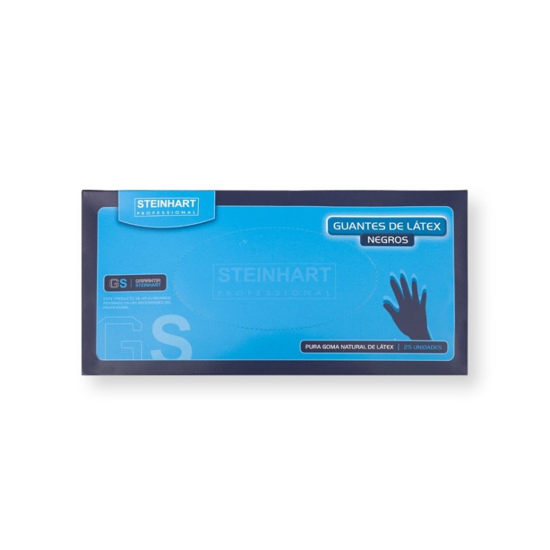 BLACK DISPOSABLE SIZE MEDIUM LATEX GLOVES