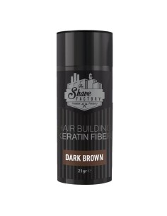 HAIR BIULDING KERATIN FIBER DARK BROWN SHAVE FACTORY