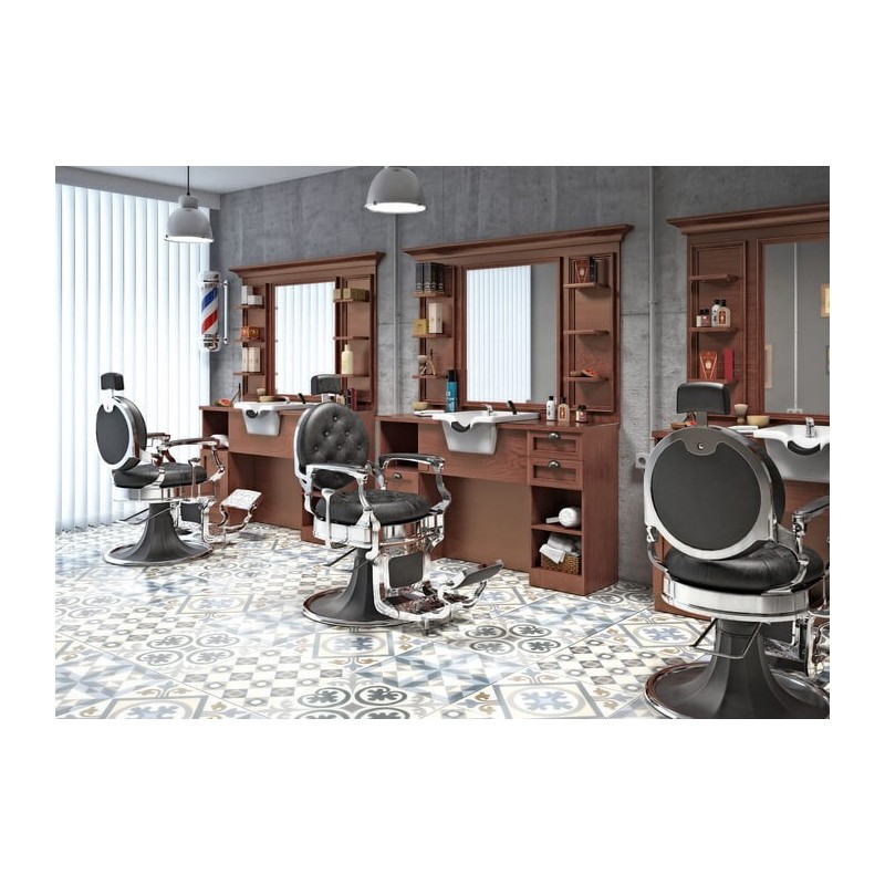 MUEBLE TOCADOR BARBERO VINTAGE JULES