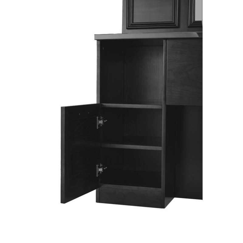 MUEBLE TOCADOR BARBERO MARRON VINTAGE JULES