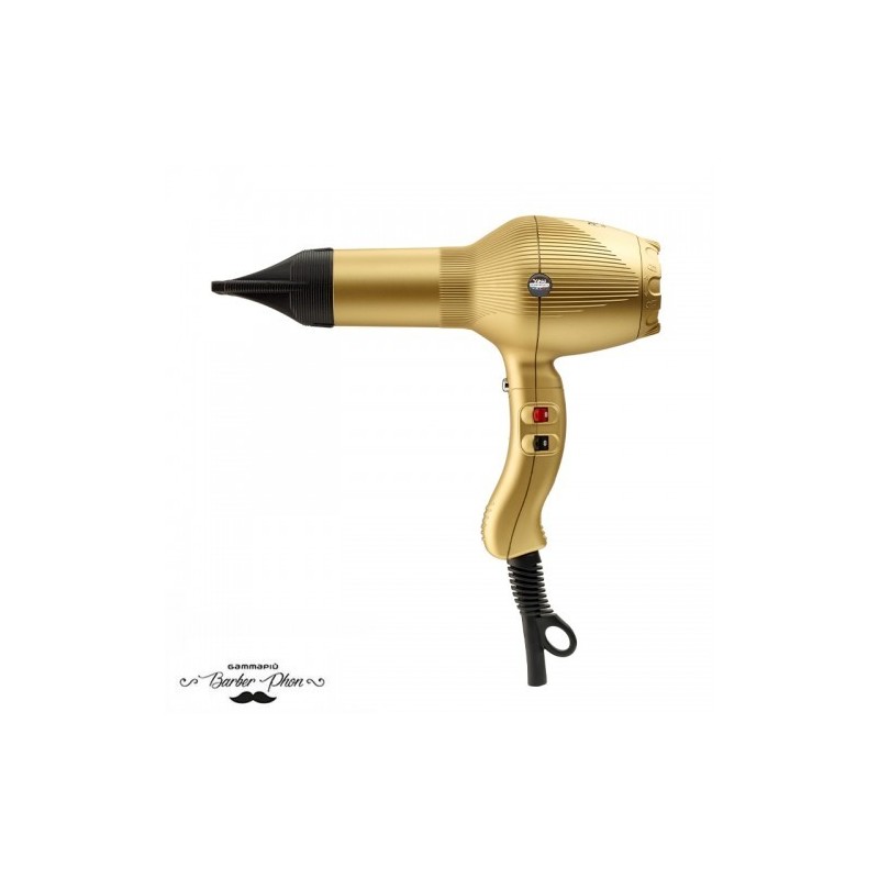 GAMMA PIÚ BARBER PHON GOLD HAIR DRYER