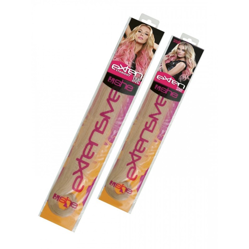 SHE NATURAL HAIR ADHESIVE EXTENSIONS 4 units